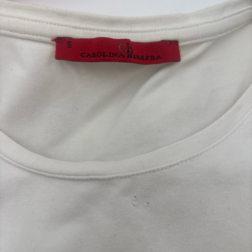 Carolina Herrera Red and White Skirt Set - Picture 5 of 16
